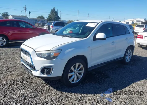 2015 Mitsubishi Outlander Sport Es from USA, damaged, VIN 4A4AP3AU1FE001391